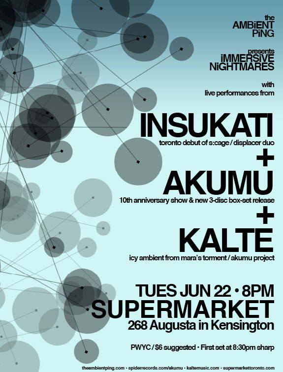 Insukati, Akumu, Kalte Live - Jun 22 